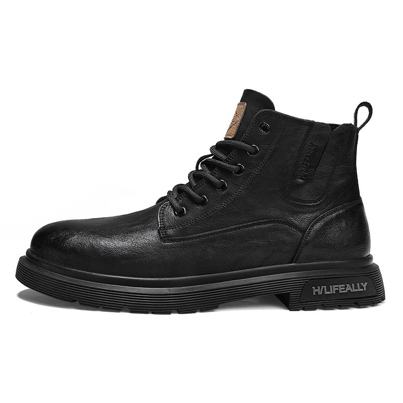 HLA HLA Ankle Length Combat Boots Men's