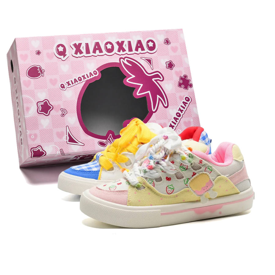 QUANXIAOXIAO Canvas Cushioning Abrasion Resistant Lightweight Height Increasing