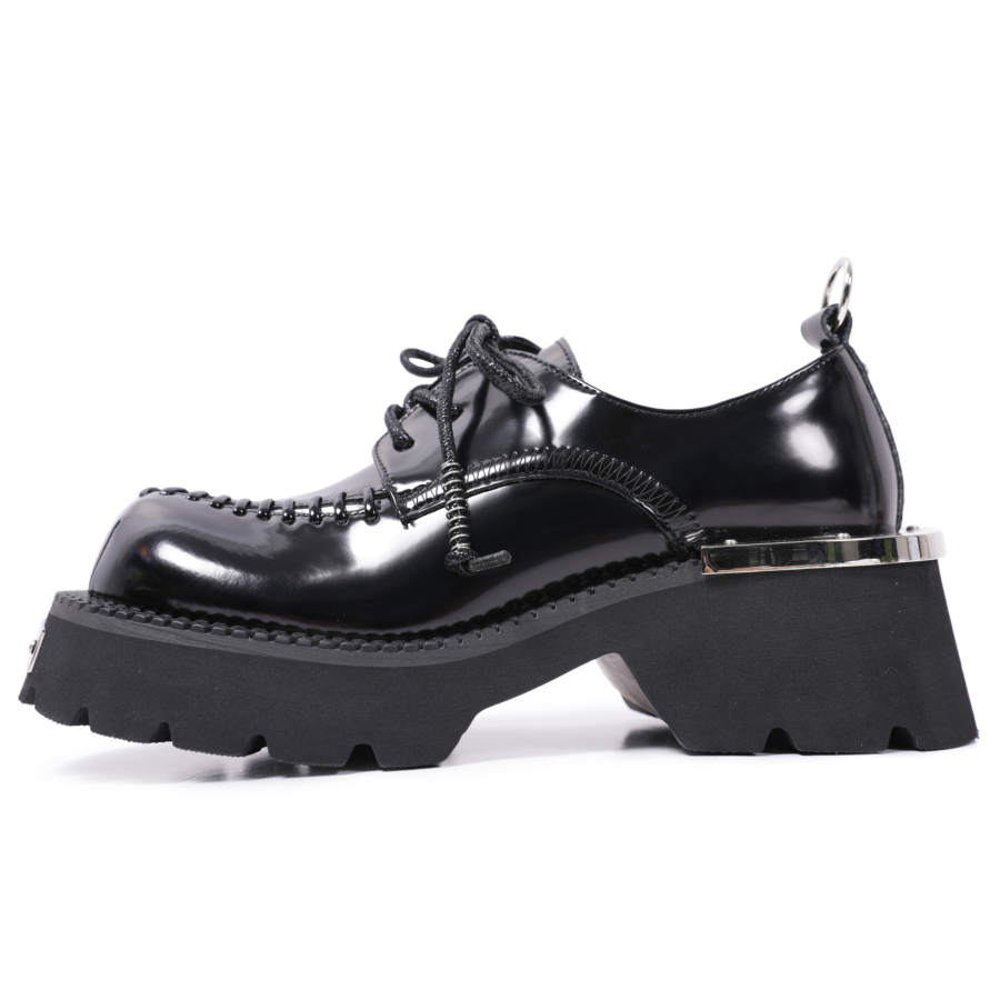 VAEL Microfiber Leather Casual Shoes Women's Black