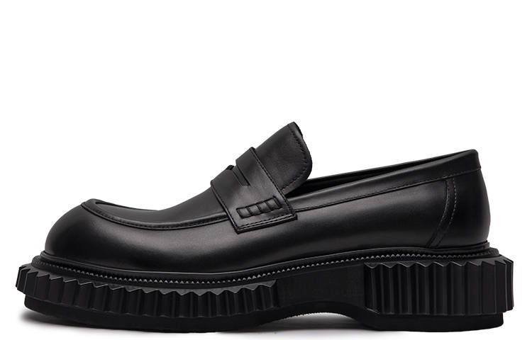 Viplander Viplander Cow Leather Loafers Men's Black