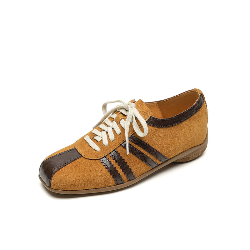 Hankermeet Cow Suede Low top Casual Shoes Women's