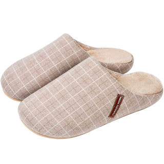 YUANGANG Rubber Sole Closed Toe Slippers Unisex