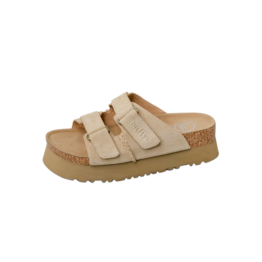 Safiya Rubber Foam Outsole Abrasion Resistant Abrasion Resistant Slide Slippers Women's