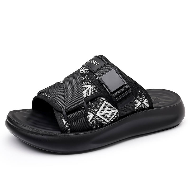 PEHL Skeleton Abrasion Resistant Abrasion Resistant Slide Slippers Men's