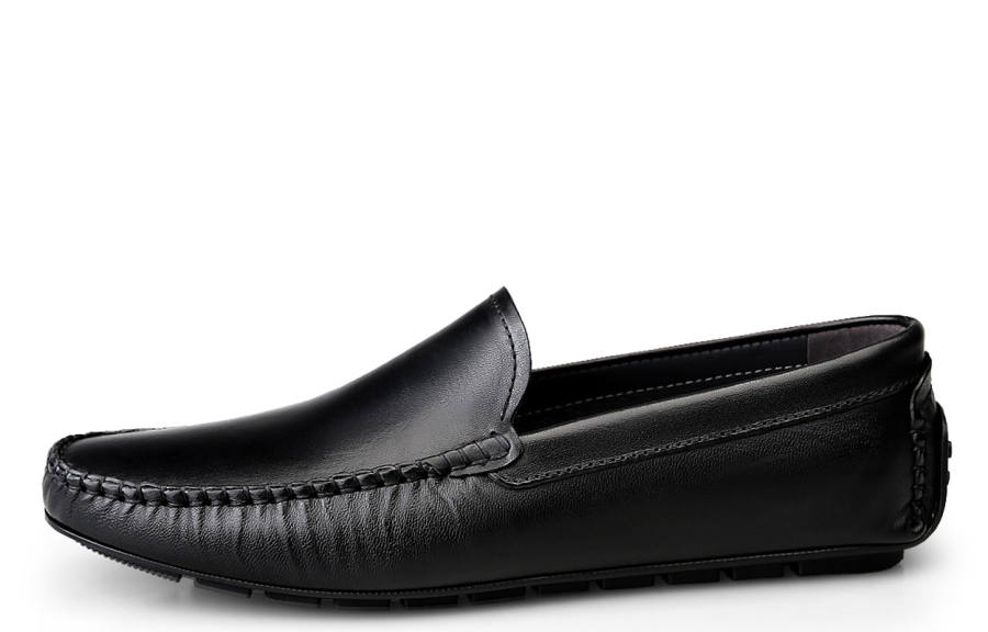 BECK Casual Leather Shoes Men's Low Top Black, Brown
