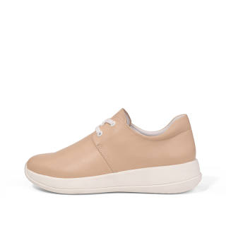RUNUU Top Grain Cow Leather Rebound Low top Casual Shoes Women's
