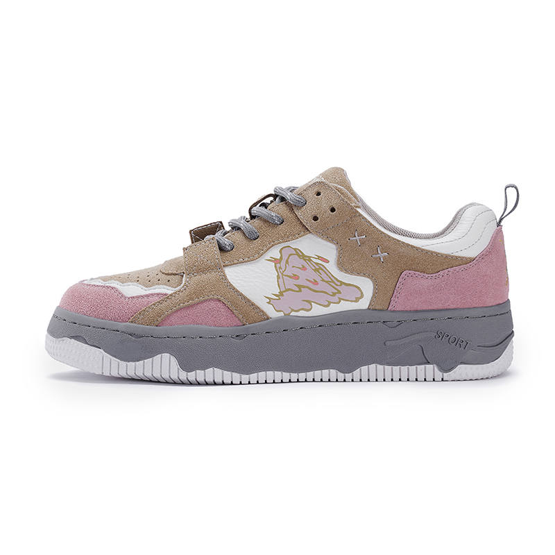 MALEMONKEY Flame Mountain Ice Cream Casual Shoes Abrasion Resistant Slip Resistant Abrasion Resistant Slip Resistant