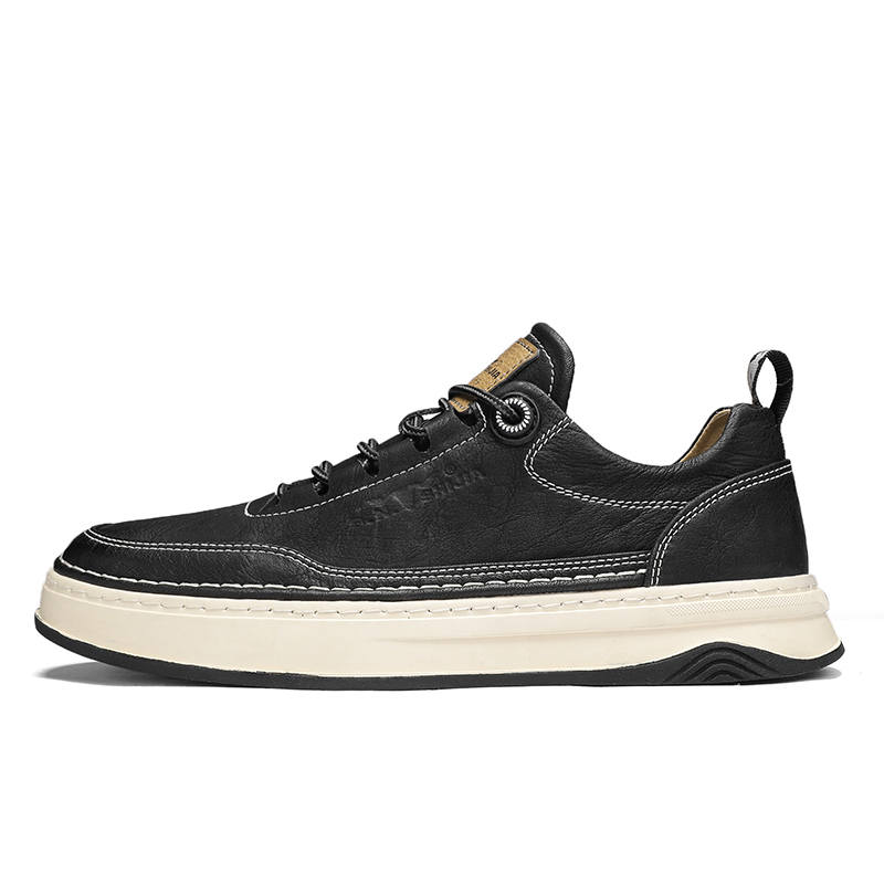 G.N.SHIJIA Microfiber Leather Abrasion Resistant Abrasion Resistant Low top Skateboard Shoes Men's