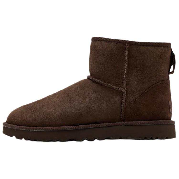 UGG Classic Mini II Classic Mini II Suede Cushioning Short Snow Boots Women's