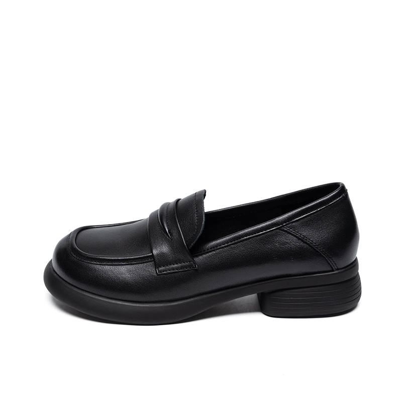 ZHR Cow Leather Casual Shoes 3.5cm Women's