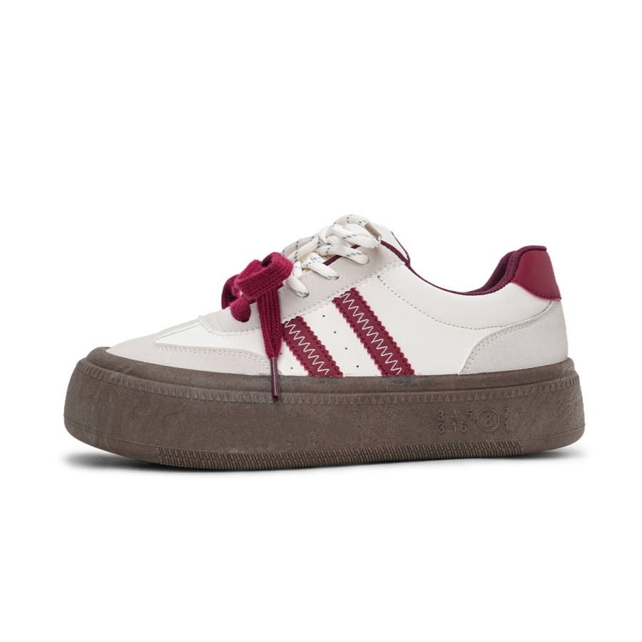 RENBEN1986 Trendy Versatile Thickened And Fleece Lined Casual Fashion Comfortable Skateboard Shoes Women's
