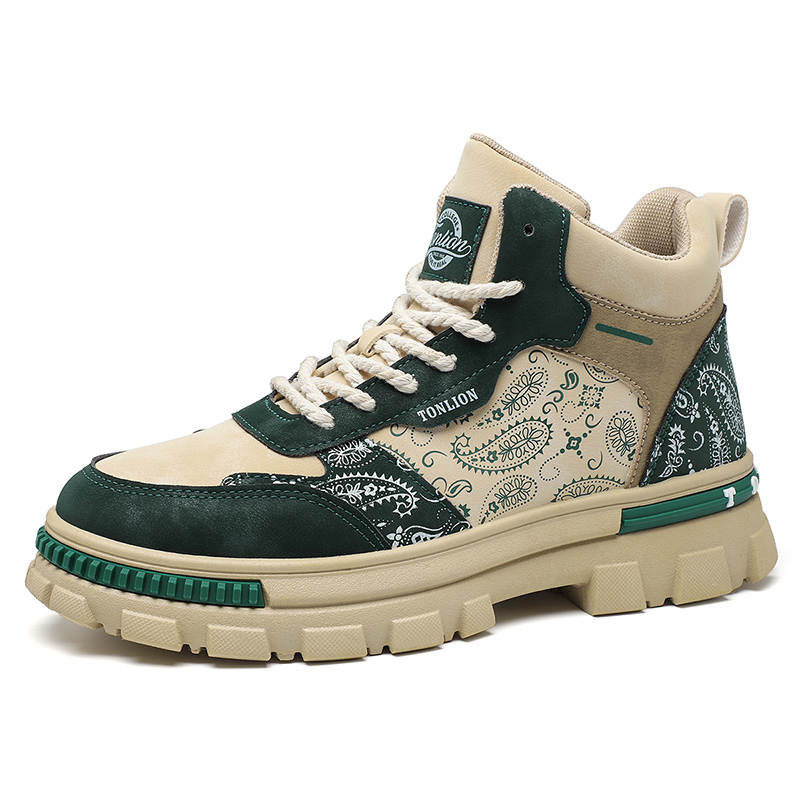 Tonlion Tonlion Short Combat Boots 4CM Men's