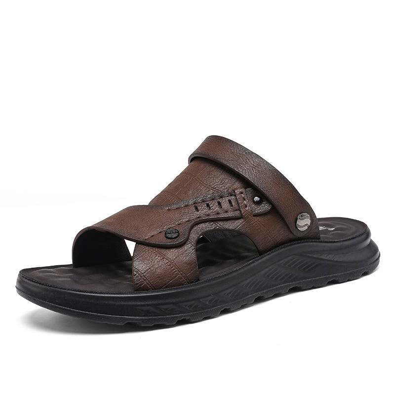 NANJIREN Beach Sandals Men's Black