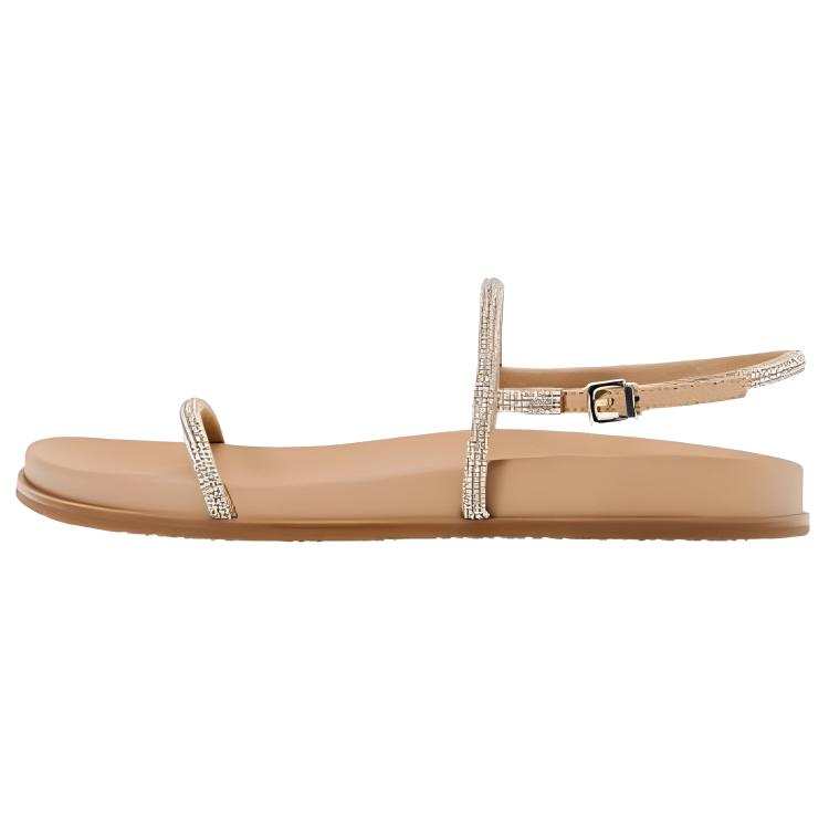 ZARA One Strap Sandals Women's Brown