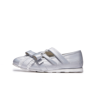 LeStream Flat Mary Jane Shoes Women's Silver