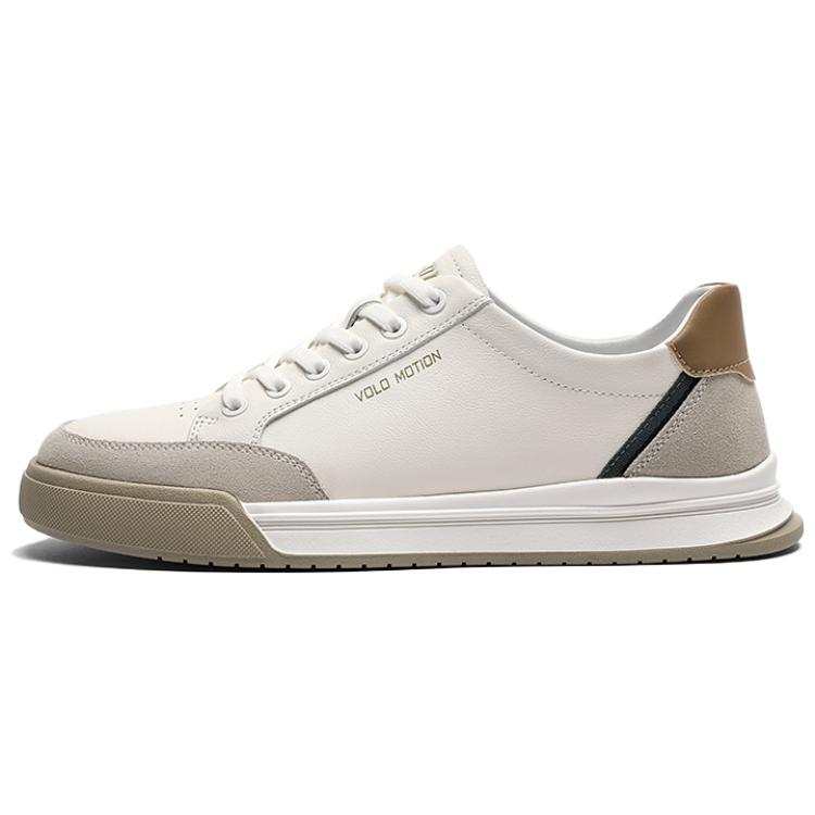 VOLO Abrasion Resistant Breathable Abrasion Resistant Breathable Low top Skateboard Shoes Men's White