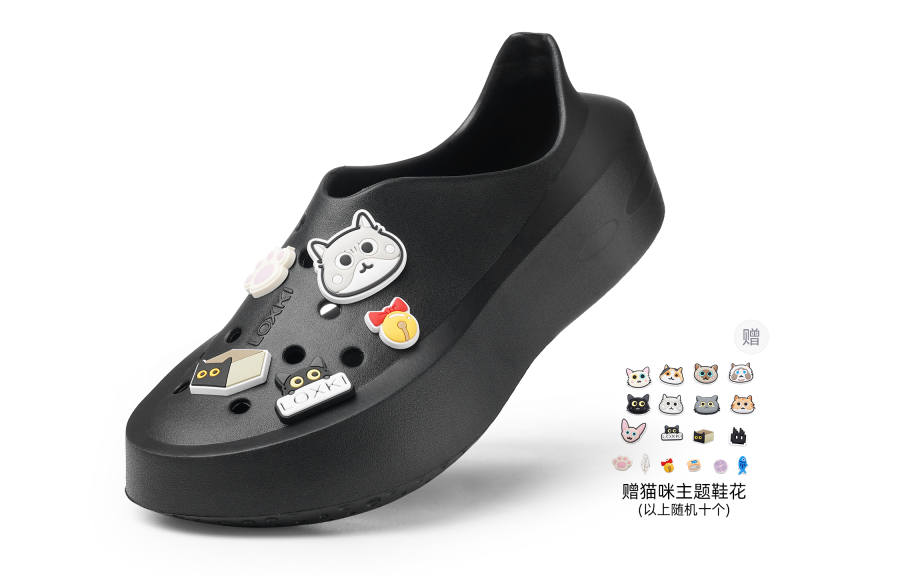 LOXKI Alpha Round Shoes Foam EVA Clogs, Slippers, Sandals, Couple's Unisex