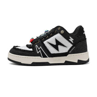 NAILIAN Lightning Shoes Mid top Skateboard Shoes Unisex