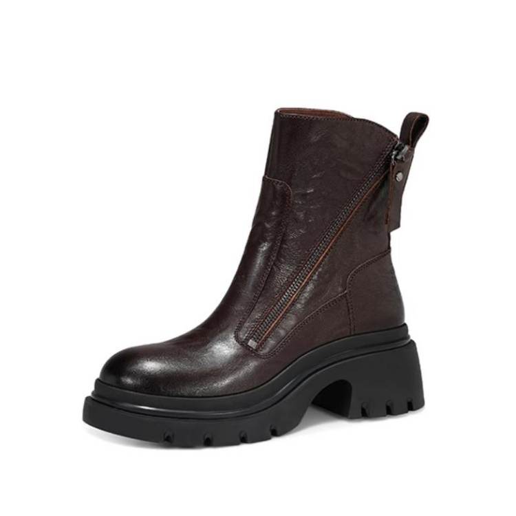 JESSICA SOPHIA Sheepskin Ankle Boots Women's