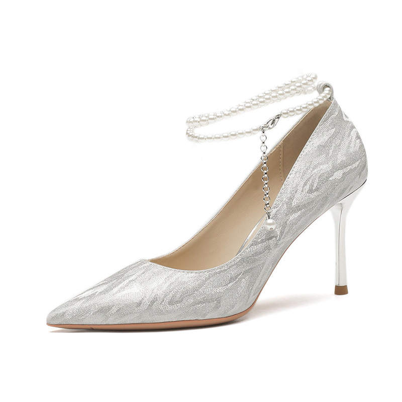 HKCP Slim Heel High Heels 8cm Women's