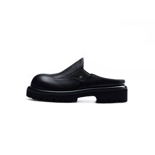 CATSSTAC Abrasion Resistant Closed Toe Slippers Men's Black