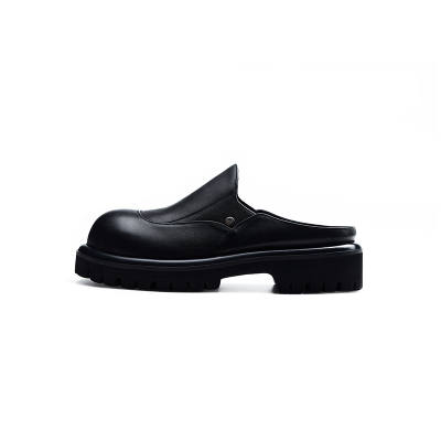 CATSSTAC Abrasion Resistant Closed Toe Slippers Men's Black