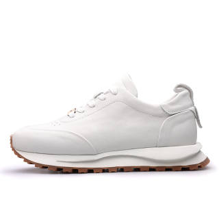 PARDASAUL Cow Leather Casual Shoes Men's White