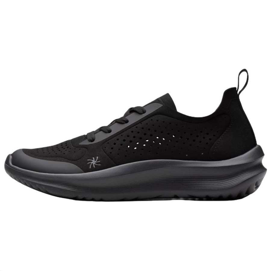 Clarks Solevana Tie Low top Casual Shoes Women's Black