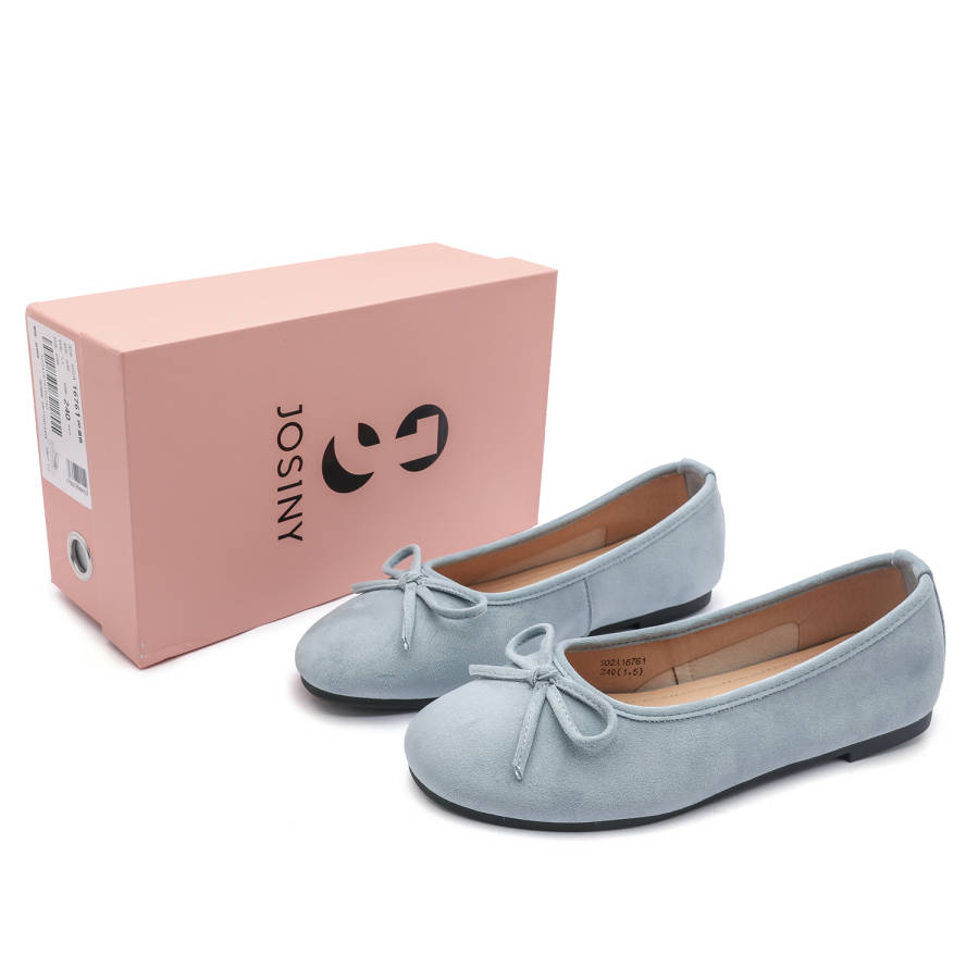 JOSINY Fabric Casual Shoes Women's Blue