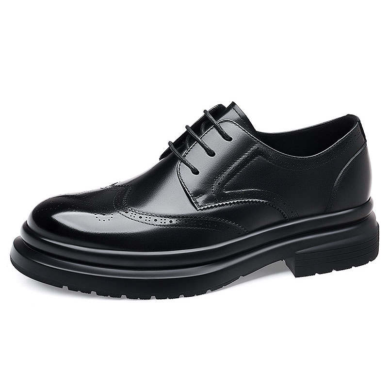 KAQIAODI Casual Leather Shoes Men's Low Top