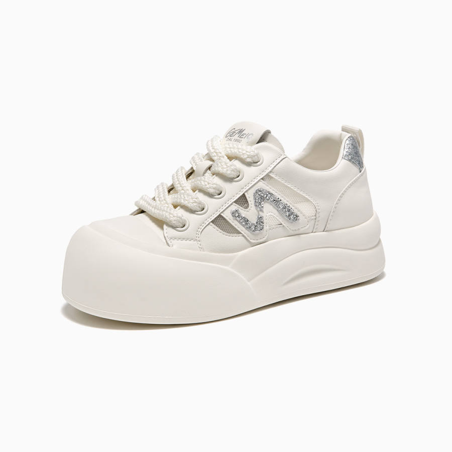 GEMEIQ Synthetic Leather Low top Skateboard Shoes Women's