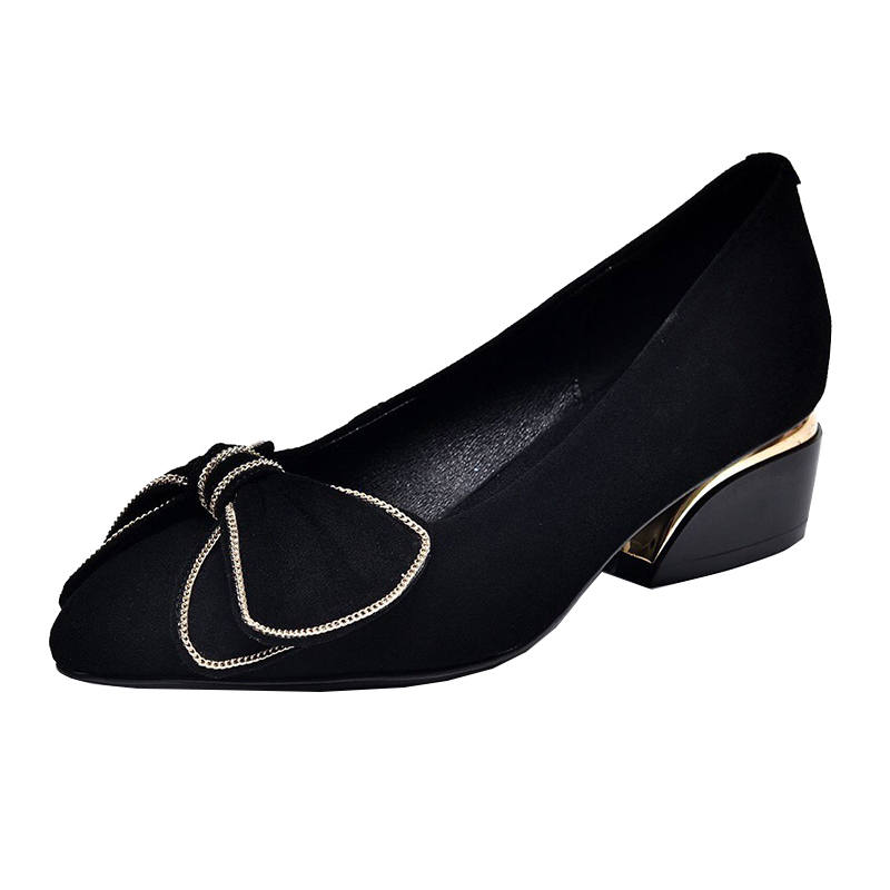 Devanro Devanro Sheepskin Casual Shoes 3.0CM Women's Black