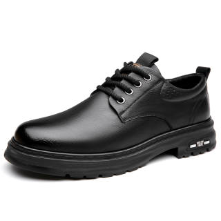 PTLS Cow Split Leather Casual Shoes Men's