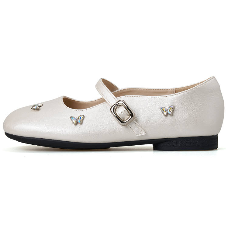 Joy&Mario Synthetic Leather Flat Mary Jane Shoes Women's