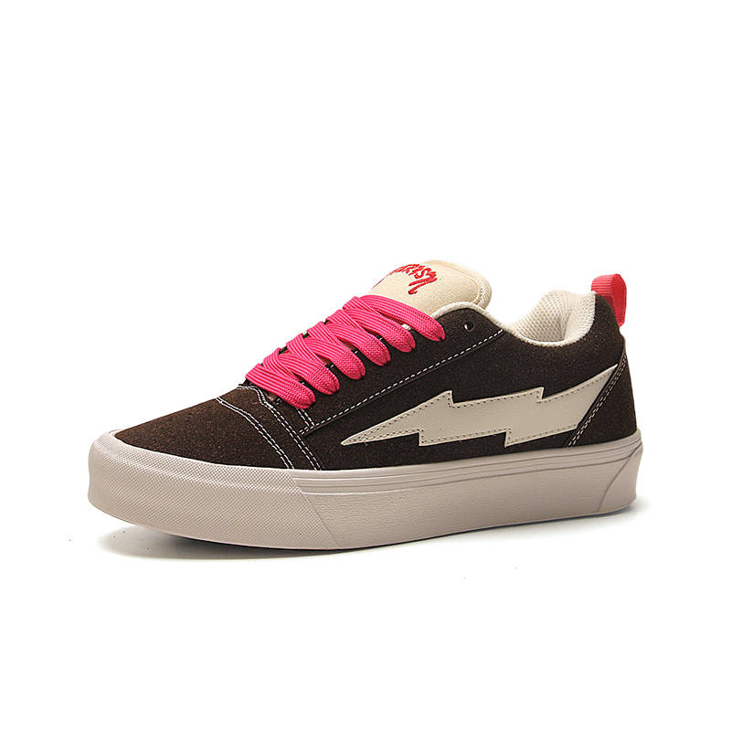 STUR YSN Wear resistant And Lightweight Low top Skateboard Shoes Women's Burgundy
