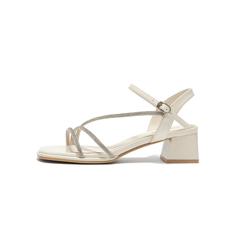 FIVE PLUS FIVE PLUS Synthetic Leather One Strap Sandals Women's