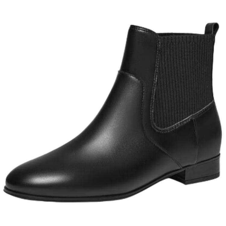 Clarks Routee25 Up Short Chelsea Boots 2.5cm Women's Black