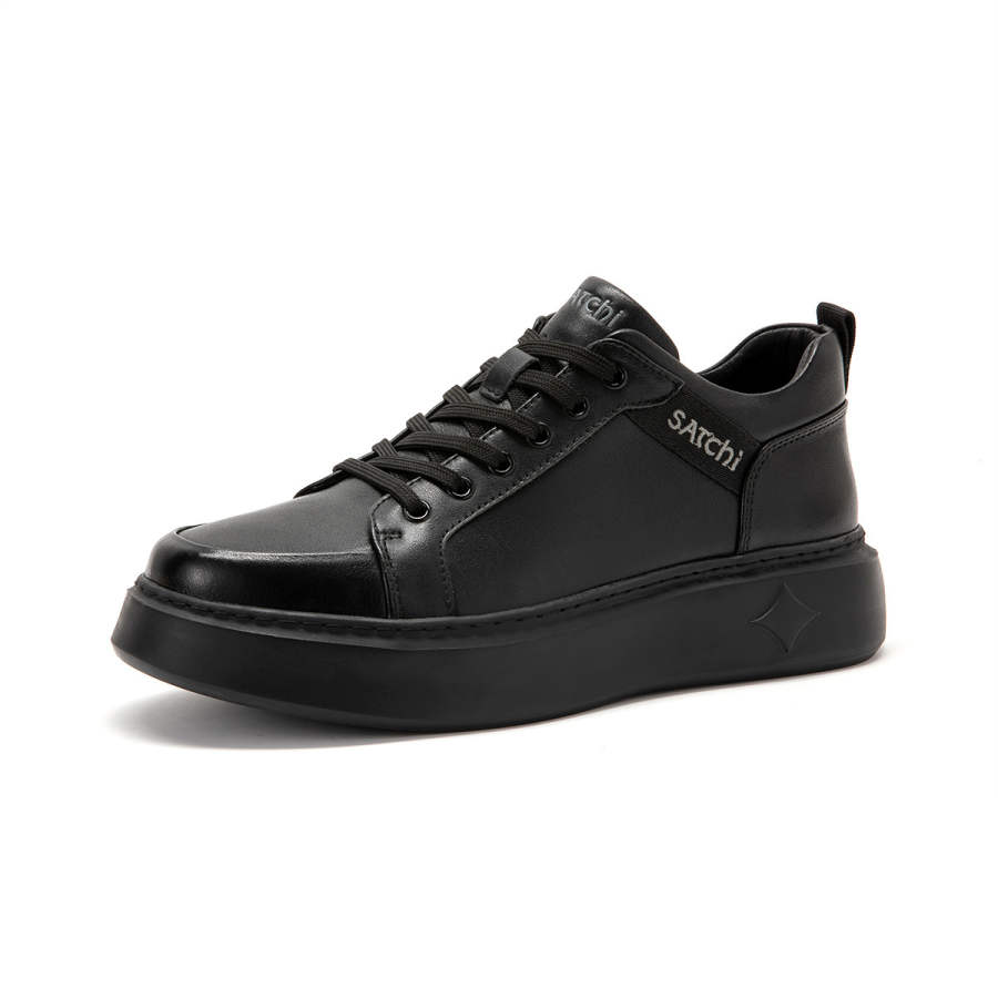 Satchi Satchi Low top Skateboard Shoes Men's Black