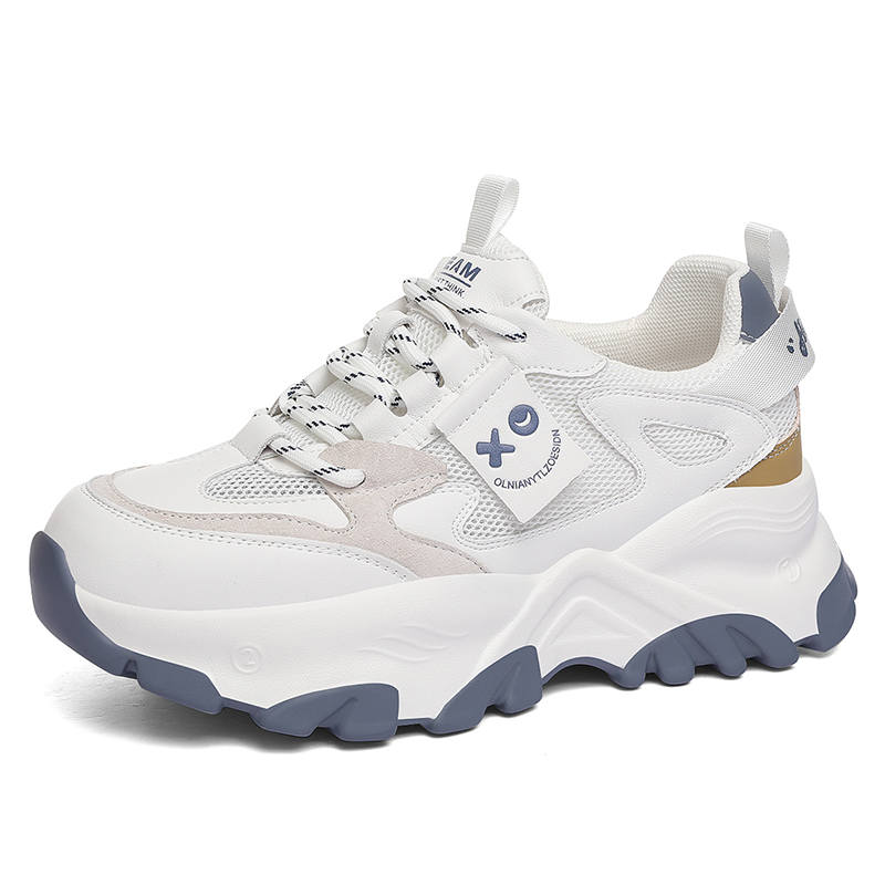 JINSITU Abrasion Resistant Breathable Slip Resistant Low top Chunky Sneakers Women's