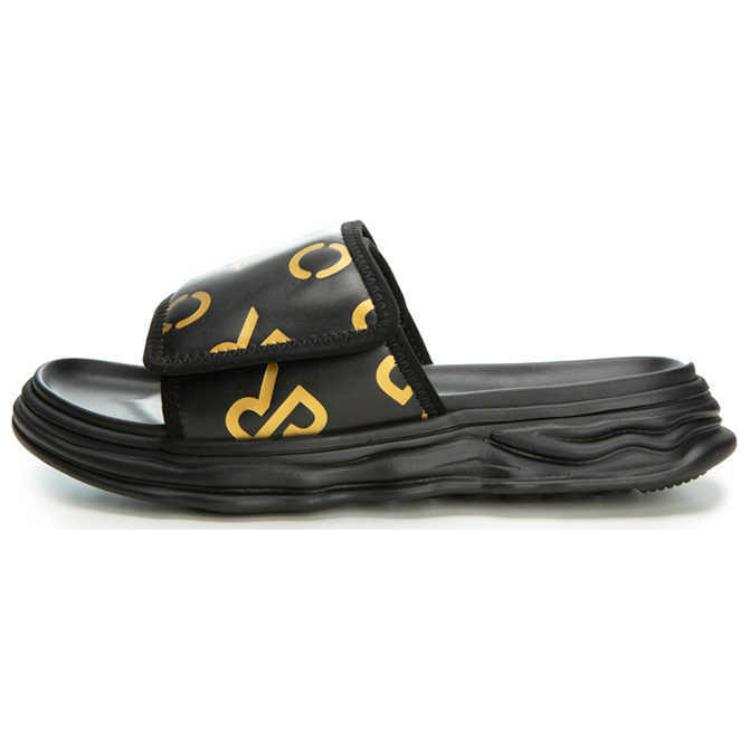 RARE Slip Resistant Slip Resistant Slide Slippers Men's Black
