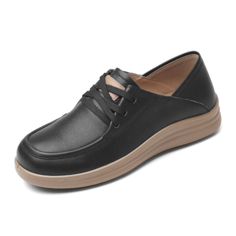 XINNUO Cow Leather Casual Shoes Women's