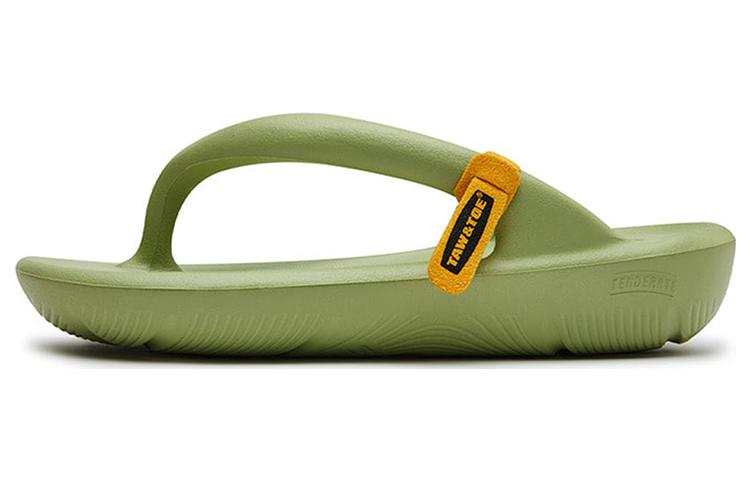 TAW&TOE Flip Flops Unisex Matcha Green