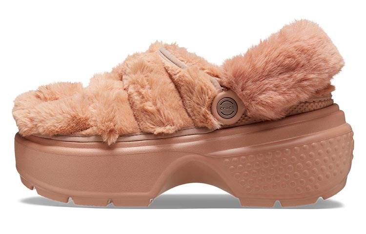 Crocs Crocs Stomp Quilted Clog 'Orange' Women's