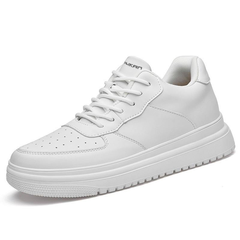 DILIKAN Cow Split Leather Low top Skateboard Shoes Men's