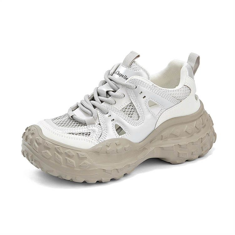 La Chapelle Mesh Slip Resistant, Abrasion Resistant, Breathable, Lightweight Low top Chunky Sneakers Women's