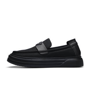D:FUSE SCANDINAVIA D FUSE SCANDINAVIA Cow Leather Casual Shoes Men's Black