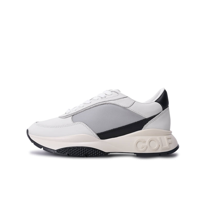 GOLF Cushioning Slip Resistant Breathable Cushioning Slip Resistant Breathable Low top Casual Shoes Men's White Gray