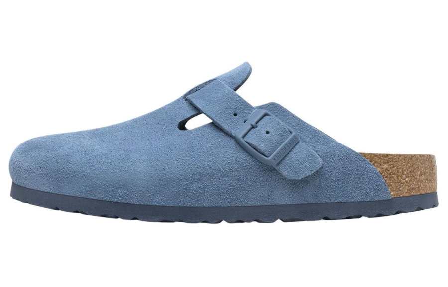 Birkenstock Boston EVA Closed Toe Slippers Unisex Blue