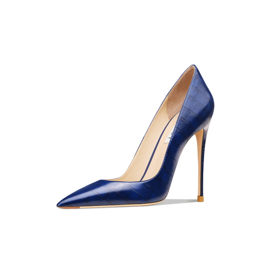 Suyymakk Slim Heel High Heels Women's Blue
