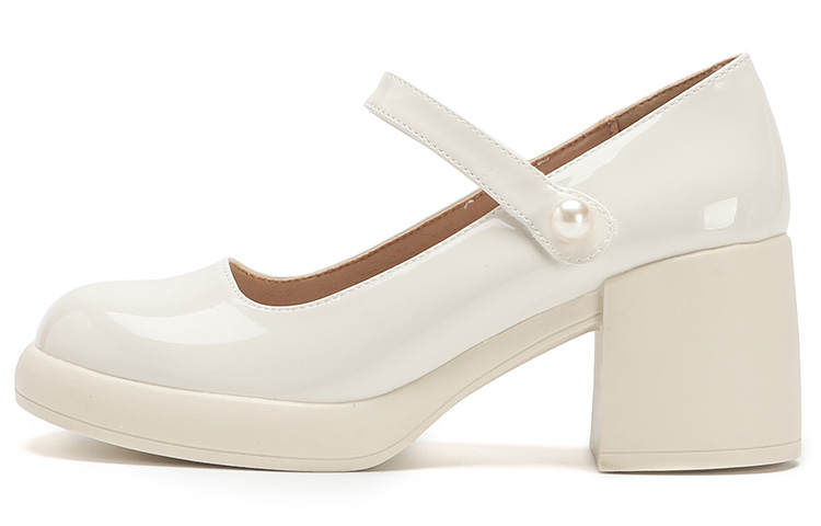 KATHRYN WILSON High Heels Women's Apricot/Black